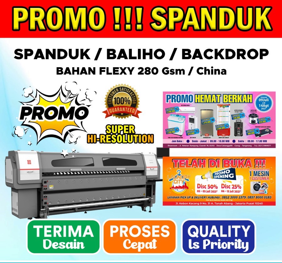 Cetak Spanduk 