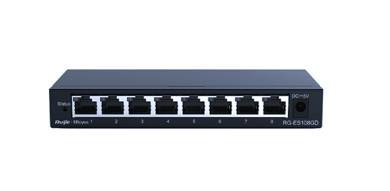 RG-ES108GD Gigabit Unmanaged Non-PoE Switch