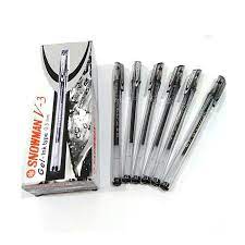 SNOWMAN PULPEN V-3 HITAM