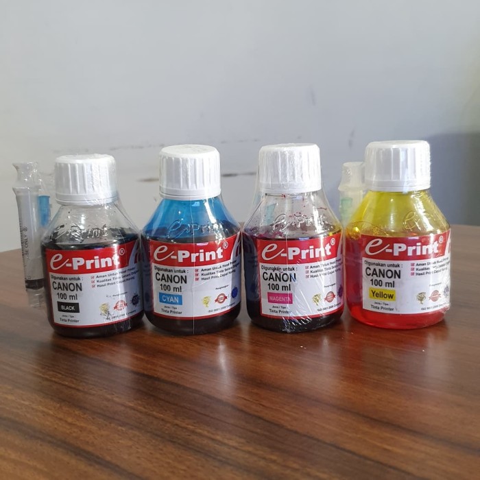 E-PRINT TINTA CANON 100 ML CYAN,YELLOW,MAGENTA