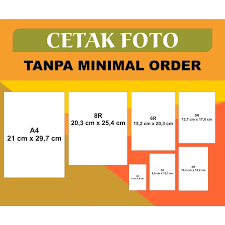 CETAK FOTO 4R