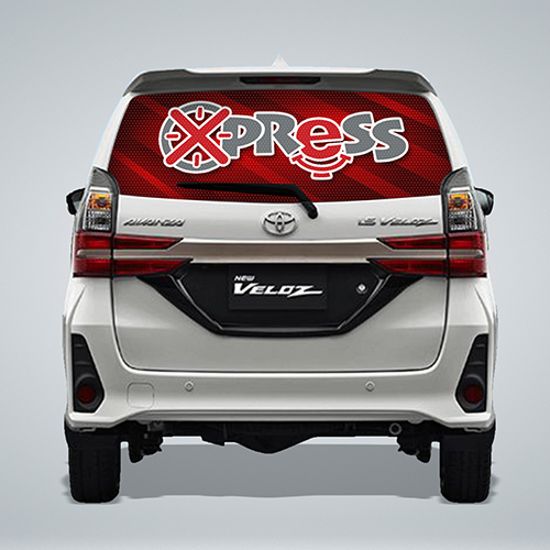 Cetak Bahan One Way Vision (Stiker Kaca)