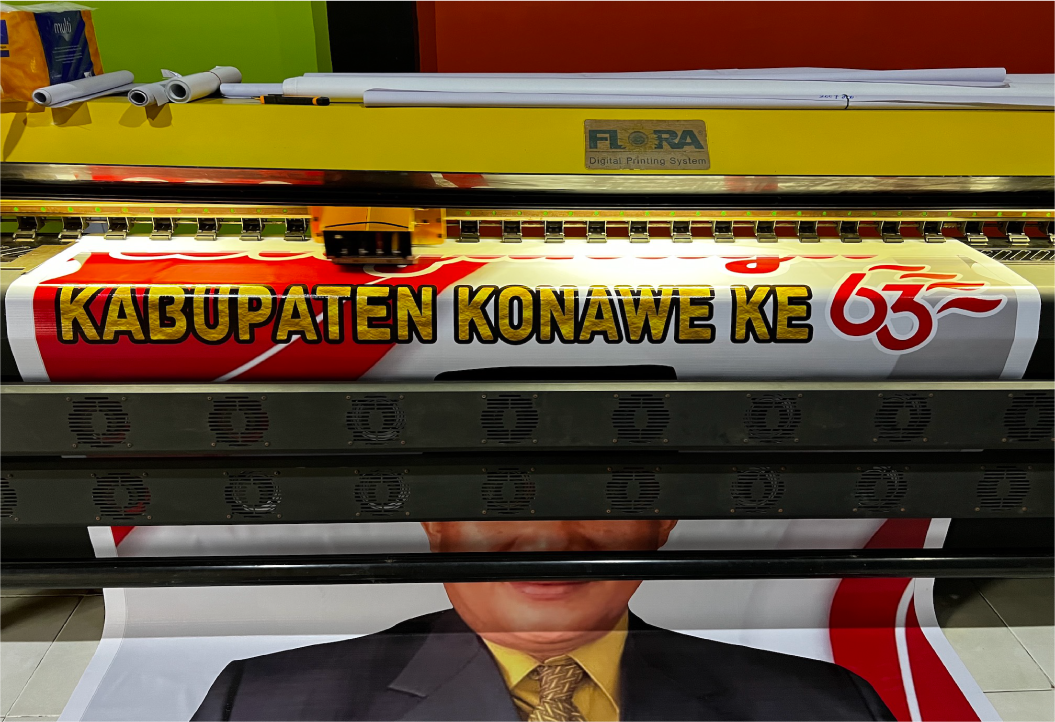 Cetak Spanduk / Banner / Baliho Bahan Flexy 280 gsm