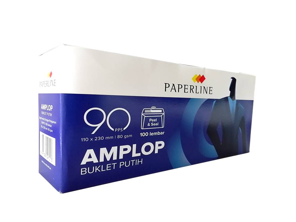 AMPLOP PUTIH POLOS PEREKAT