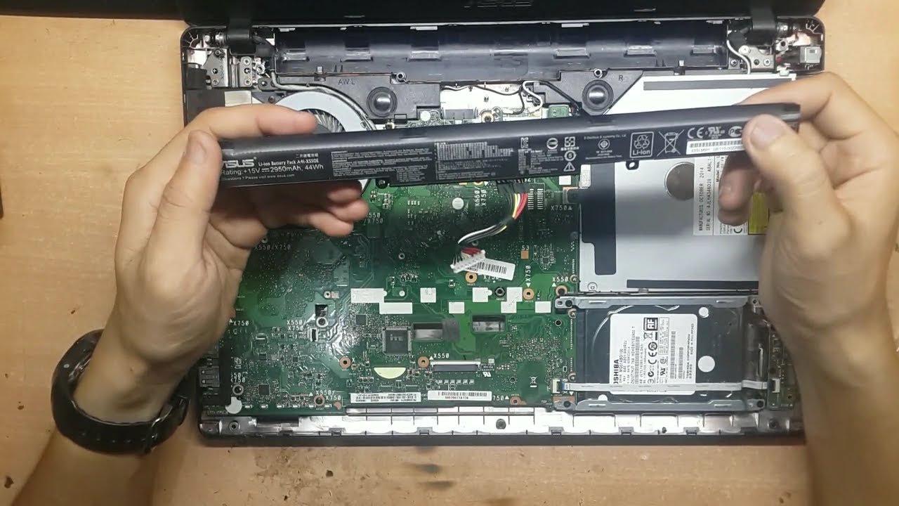 Jasa pemasangan baterai tanam laptop/notebook/netbook