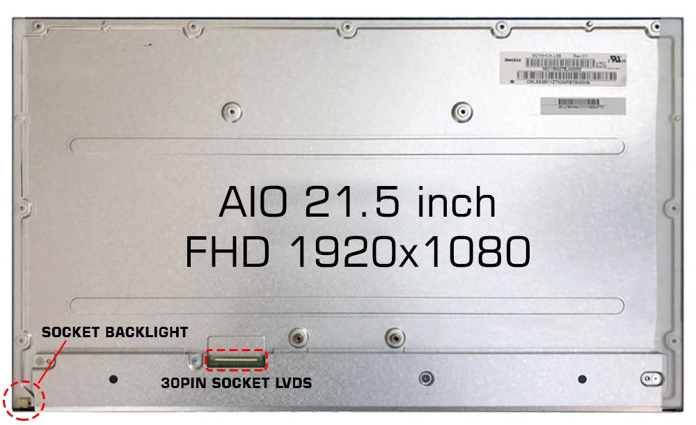LCD PC All In One 20 - 22 Inci Semua Merk Non Touch