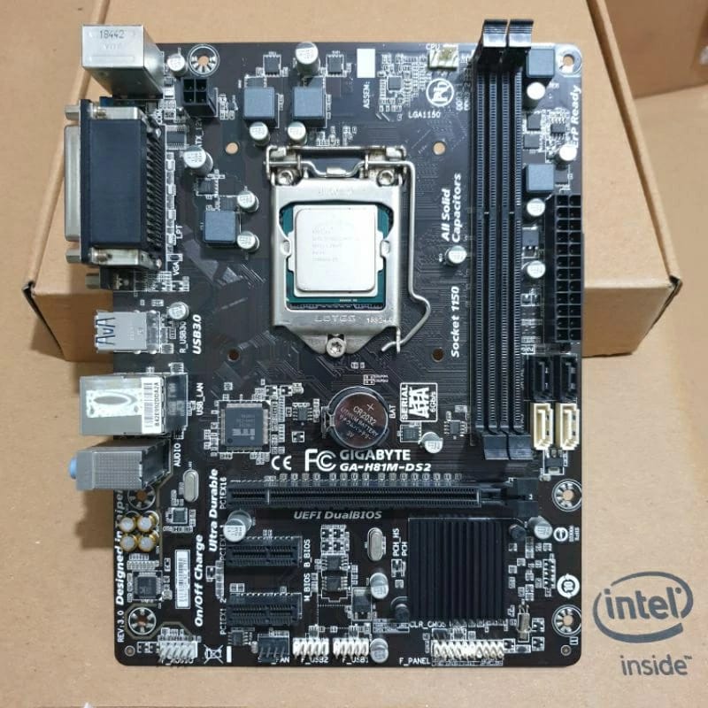 Mainboard PC H81 Bonus Processor