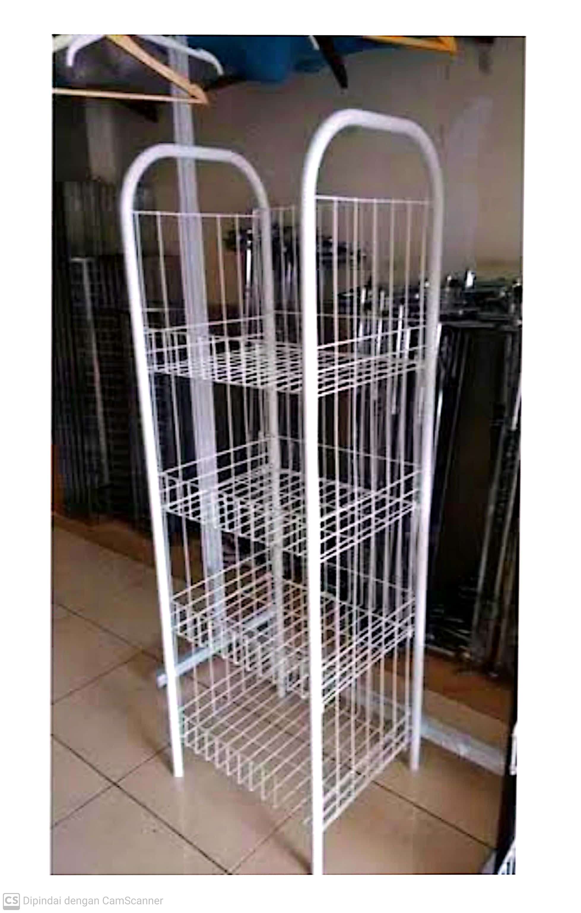 Rak jualan susun 4 susun