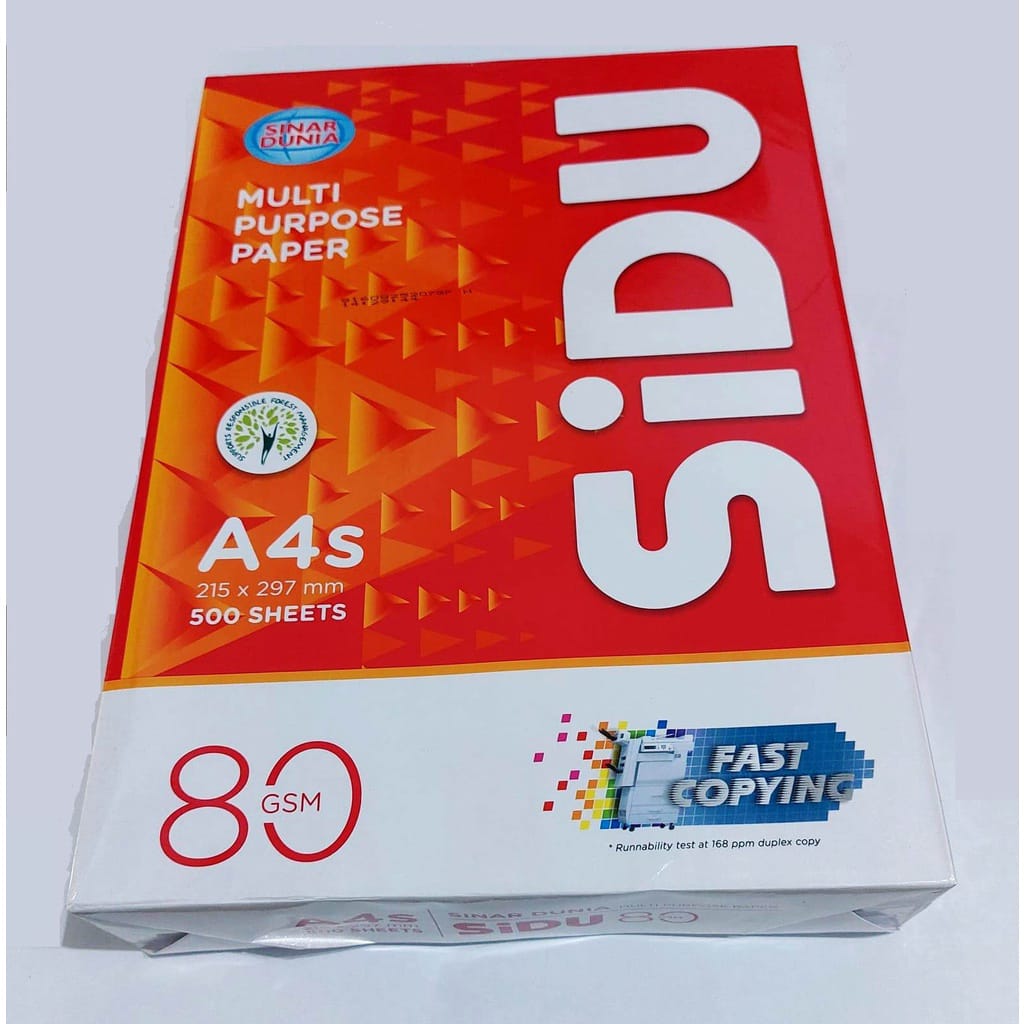 Kertas HVS A4s 80g