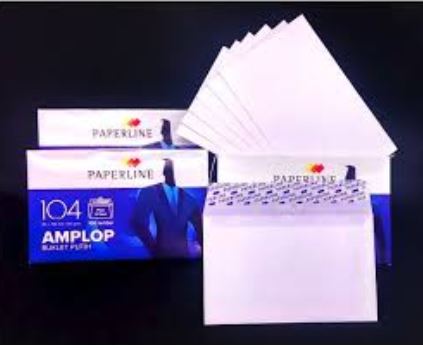 Amplop Putih Pendek - Pack