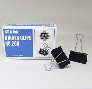 Binder Clips Kenko No. 260