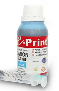 Tinta Printer CANON Cyan 200 ml