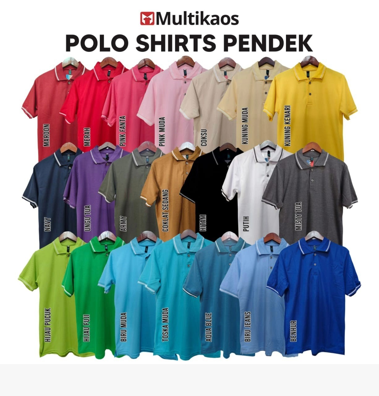 Polo Shirt Pendek 