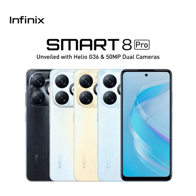 INFINIX SMART 8 PRO 8GB 128GB - GARANSI RESMI