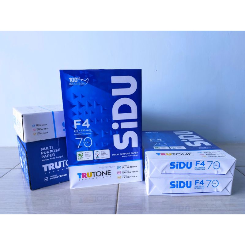 KERTAS HVS SIDU F4 70 GRAM