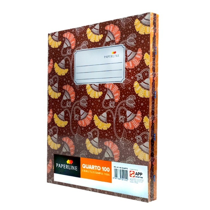 Buku Tulis  Hard Cover Quarto Paperline 100