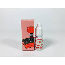 Tinta Stempel Merah