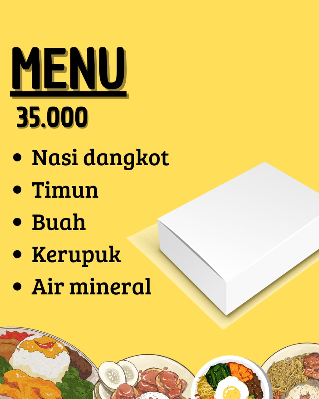 Paket Makanan Menu 5