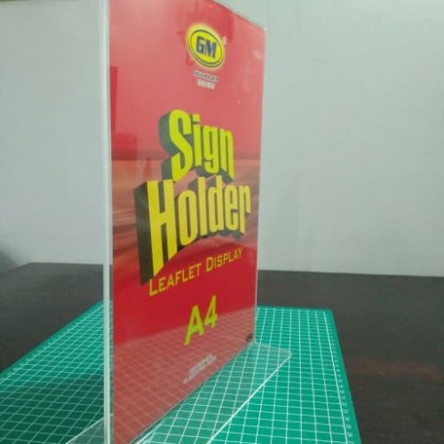 GM SIGN HOLDER UK A4 2 SISI
