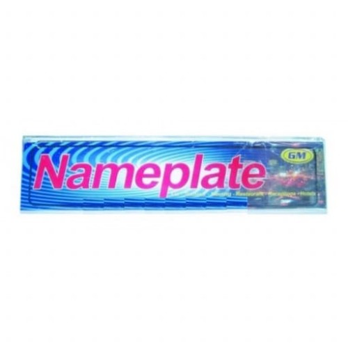 GM NAME PLATE KCL