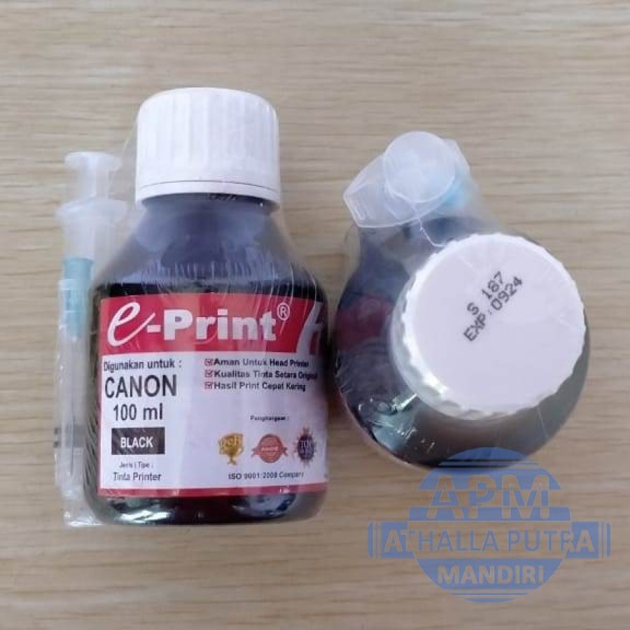 Tinta Botol Canon Hitam 100ML
