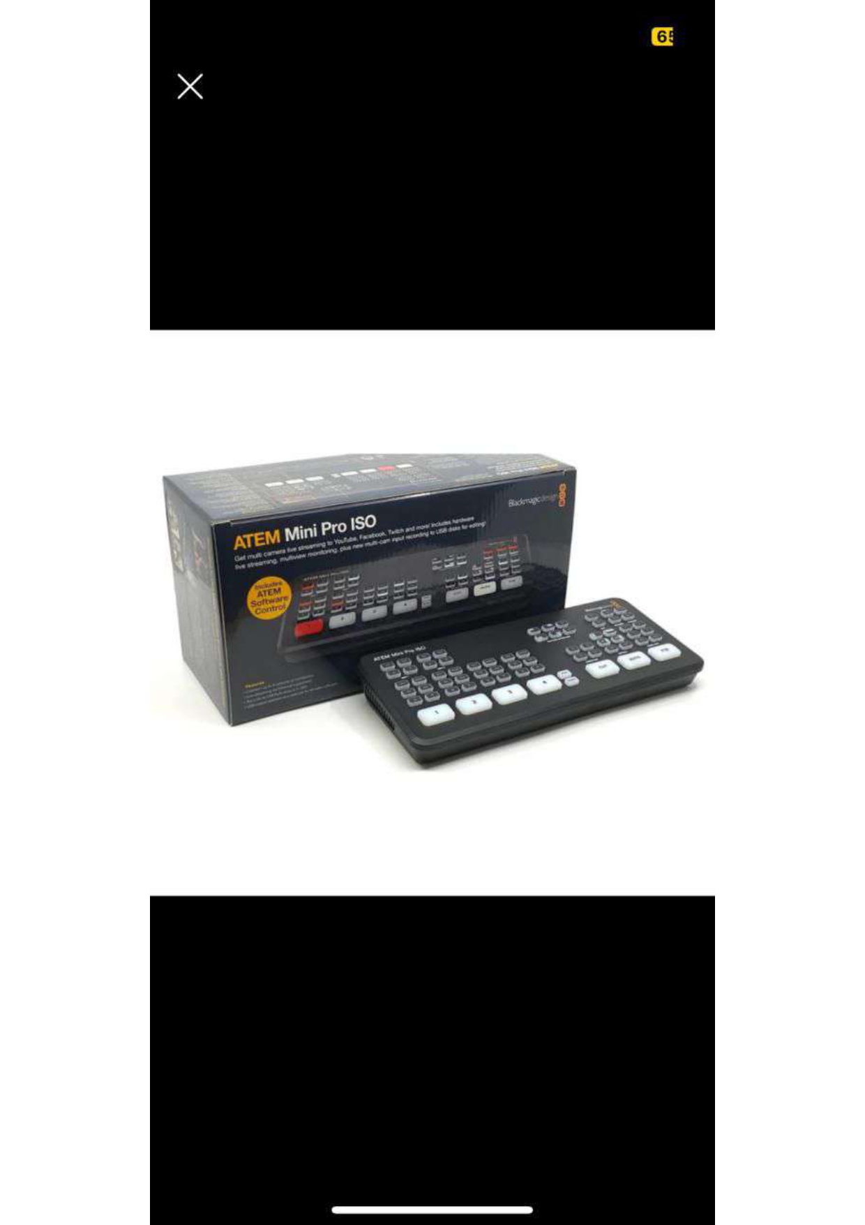 Black Magic Design ATEM Mini Pro ISO HDMI