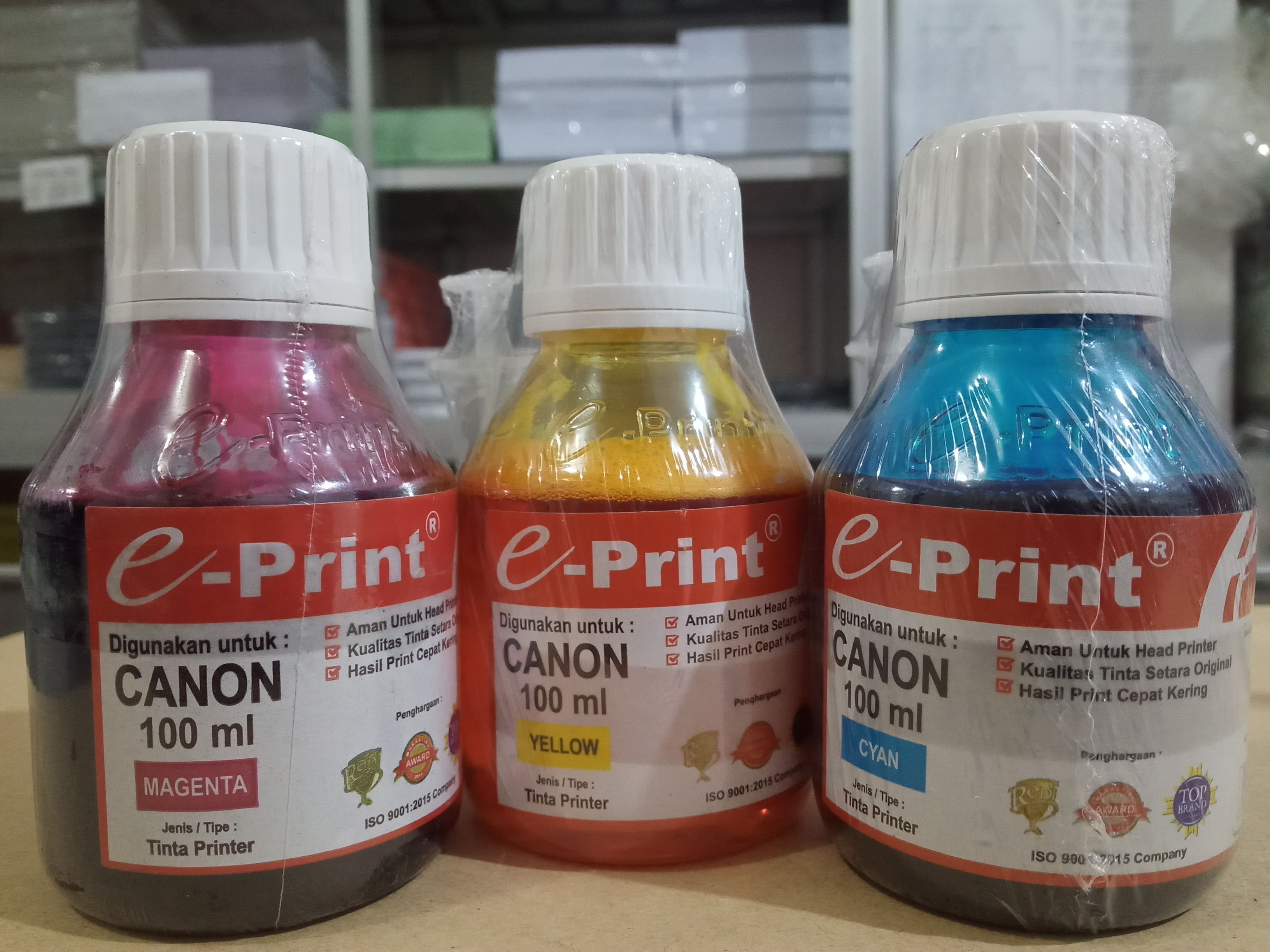 TINTA PRINTER BOTOL CANON WARNA 100 ML