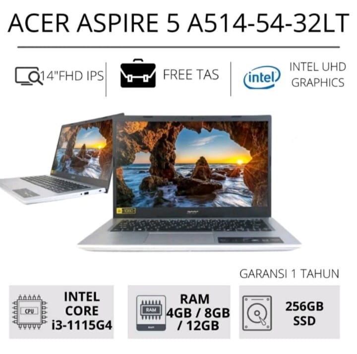 ACER Aspire5 A514-54 Core i3-1115G4