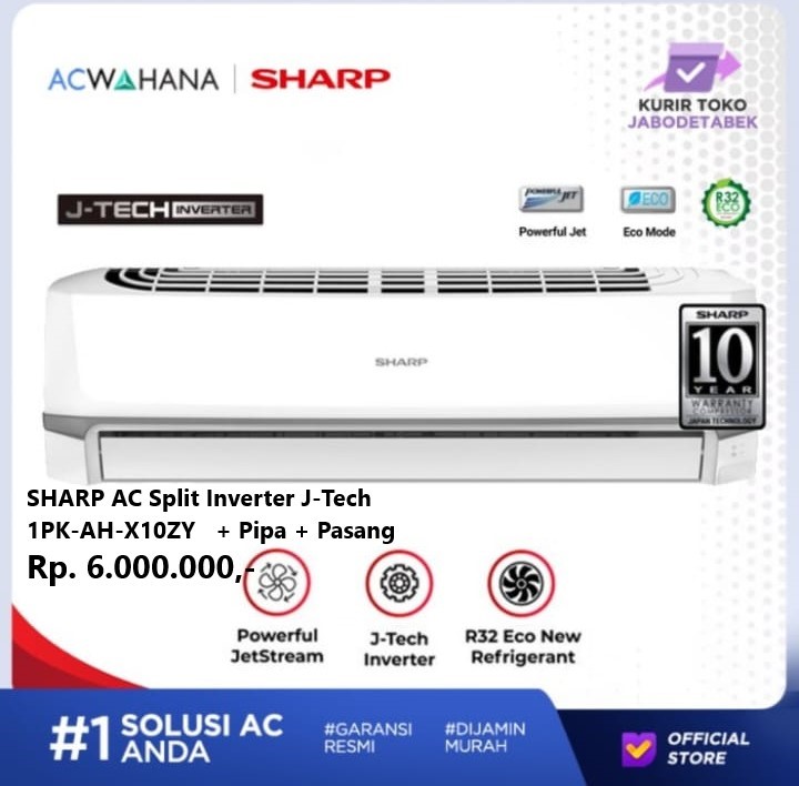 AC SHARP 1 PK AH-X10ZY