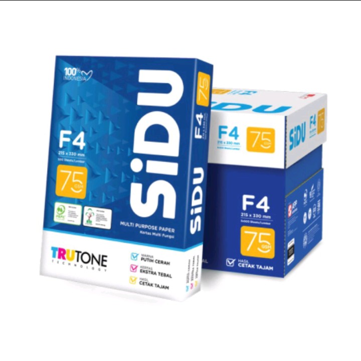 Kertas sidu f4 75gsm
