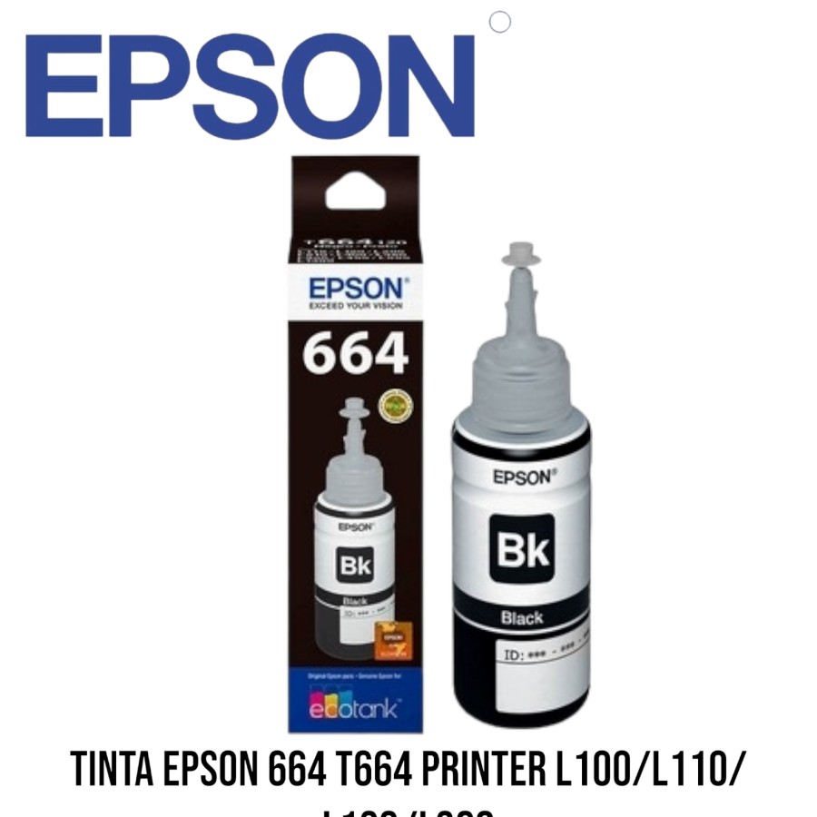 Tinta Epson 664 Hitam