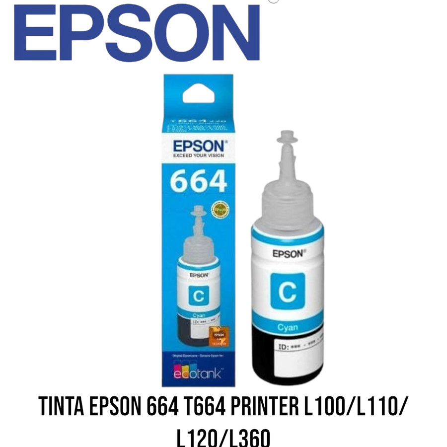 Tinta Epson 664 Biru