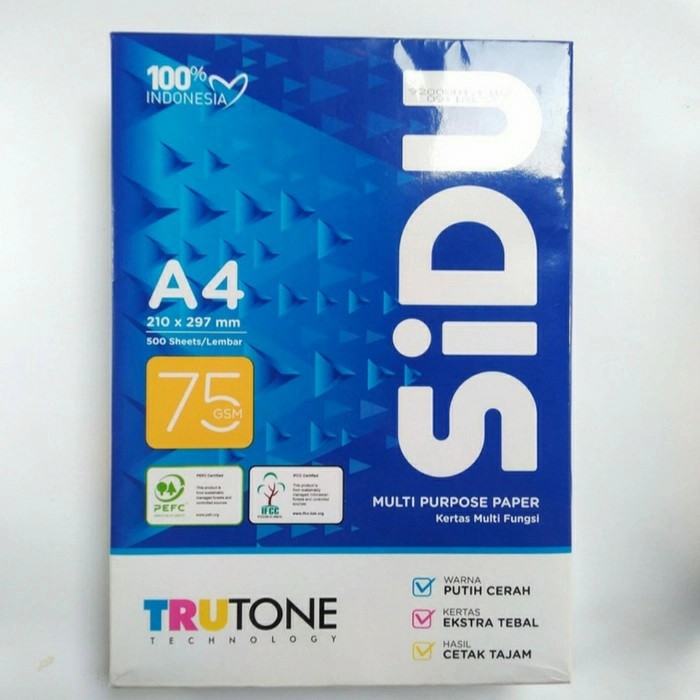 SINAR DUNIA KERTAS A4 75 GRAM