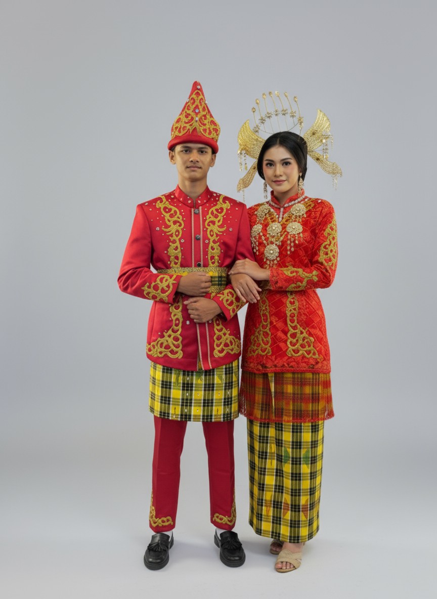 Pakaian Adat Daerah Kabupaten Kolaka (Mekongga)