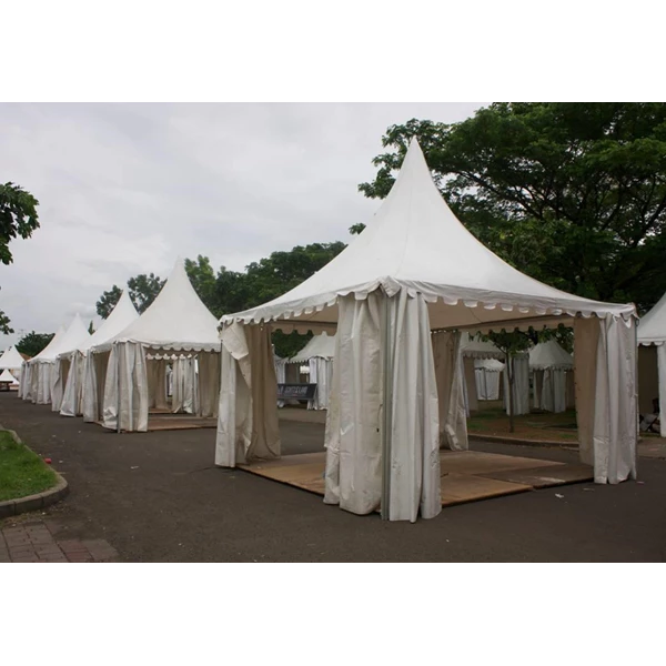Sewa Tenda sarnafil ukuran 3m x 3m 