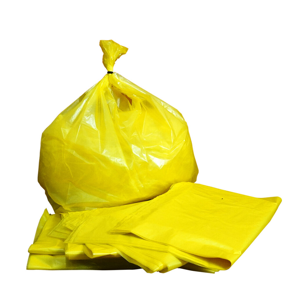 Kantong Plastik Sampah Kuning