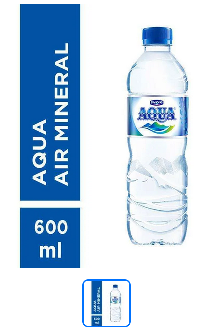 Aqua Botol 600ml