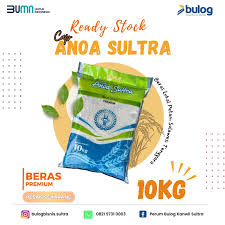 Beras Premium Bulog Anoa 10kg