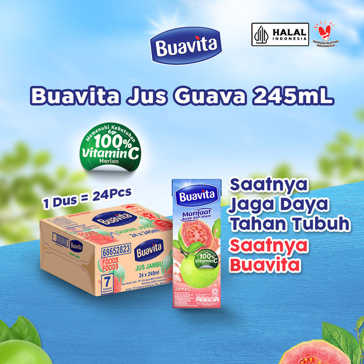 Buavita Juice Jambu 245ml