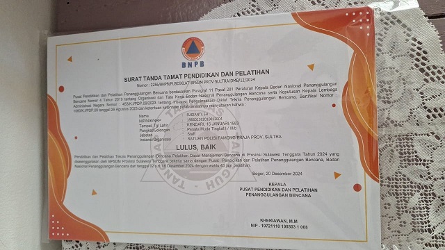 SERTIFIKAT/PIAGAM