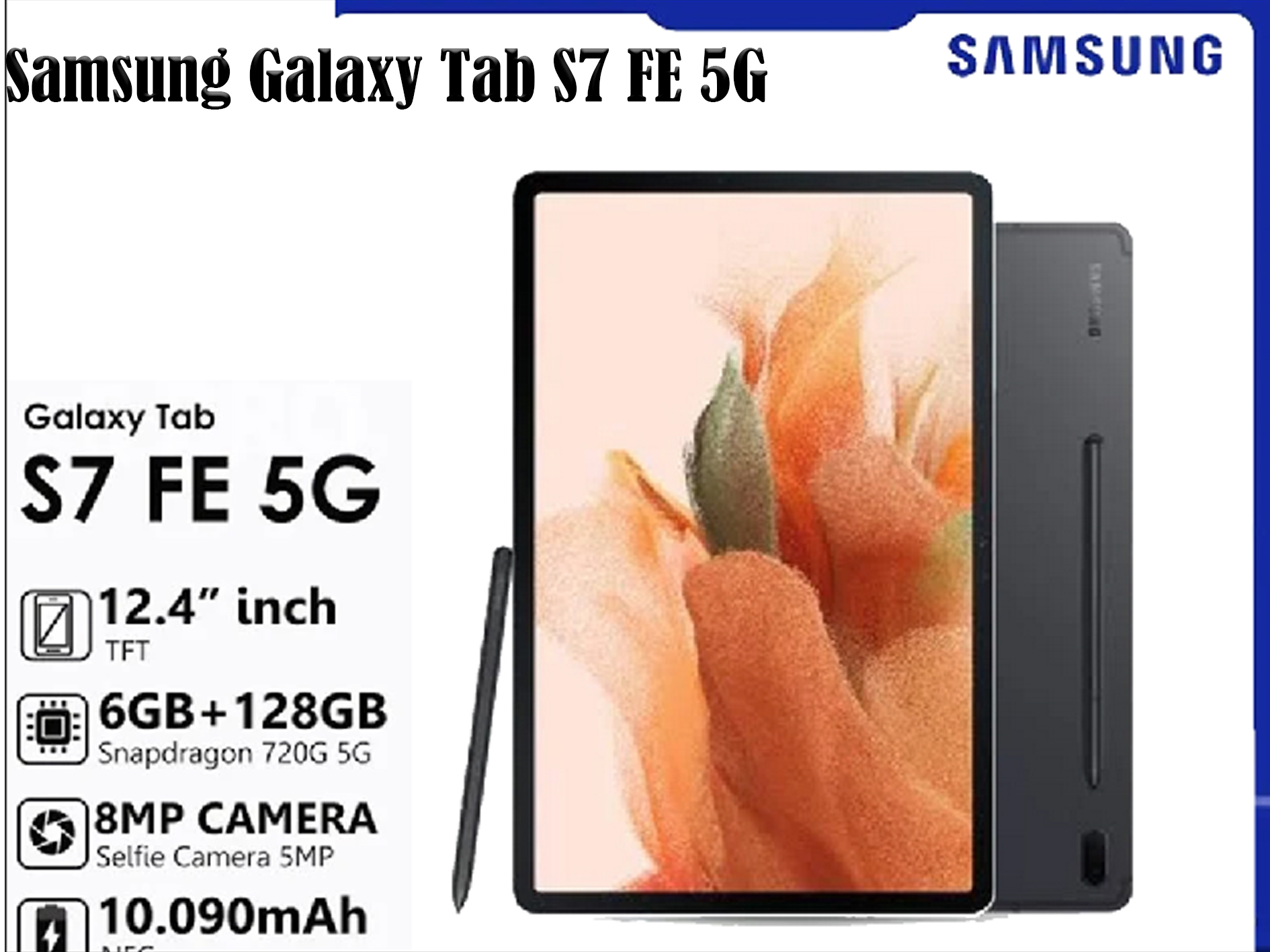 Samsung Galaxy Tab S7 FE 5G 6/128 GB