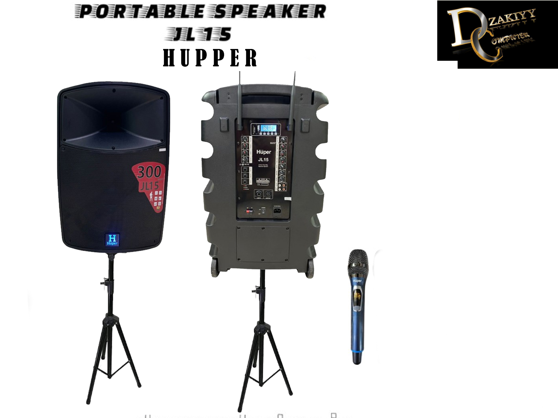 SPEAKER PORTABLE HUPPER