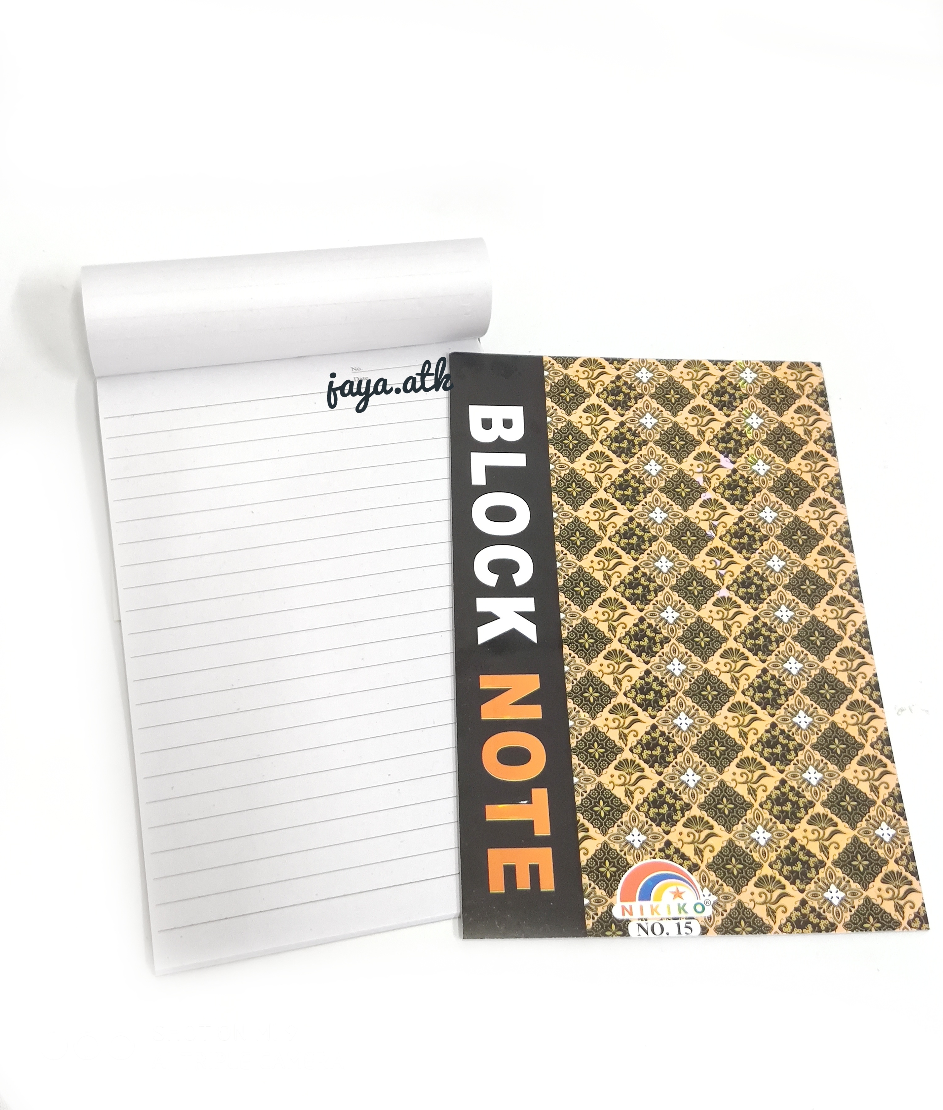 BLOCK NOTE NOTES MEMOBUKU TULIS CATATAN SEMINAR A5 BATIK BLOK 