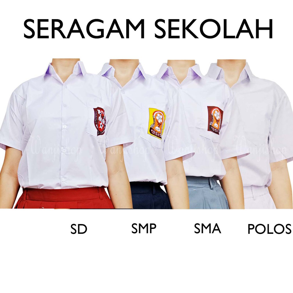 Baju / Celana Seragam Sekolah Kualitas Premium