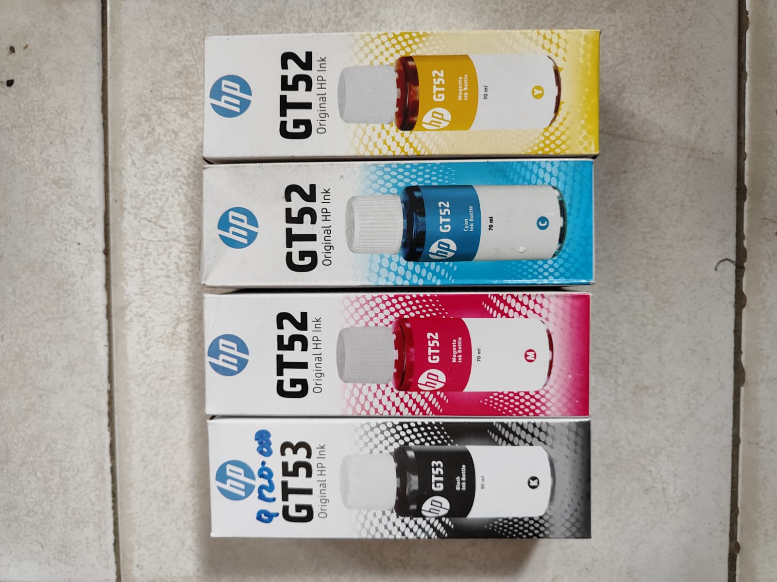 Tinta HP GT52 Warna