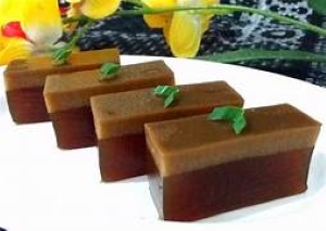 puding lapis gula merah