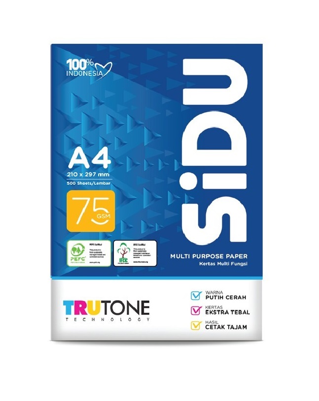 KERTAS SIDU A4 75GSM