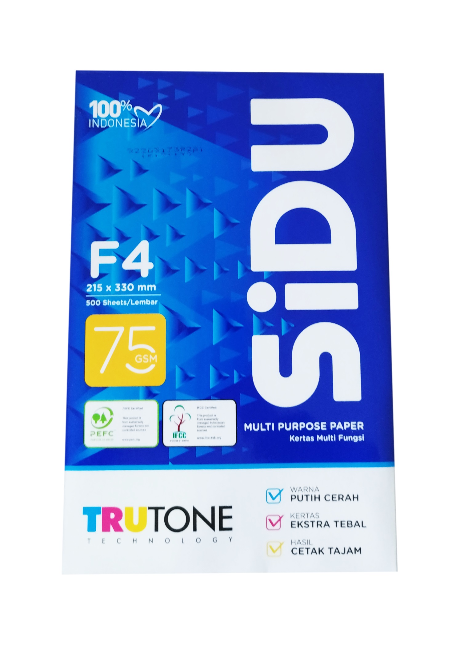 KERTAS SIDU F4 75GSM