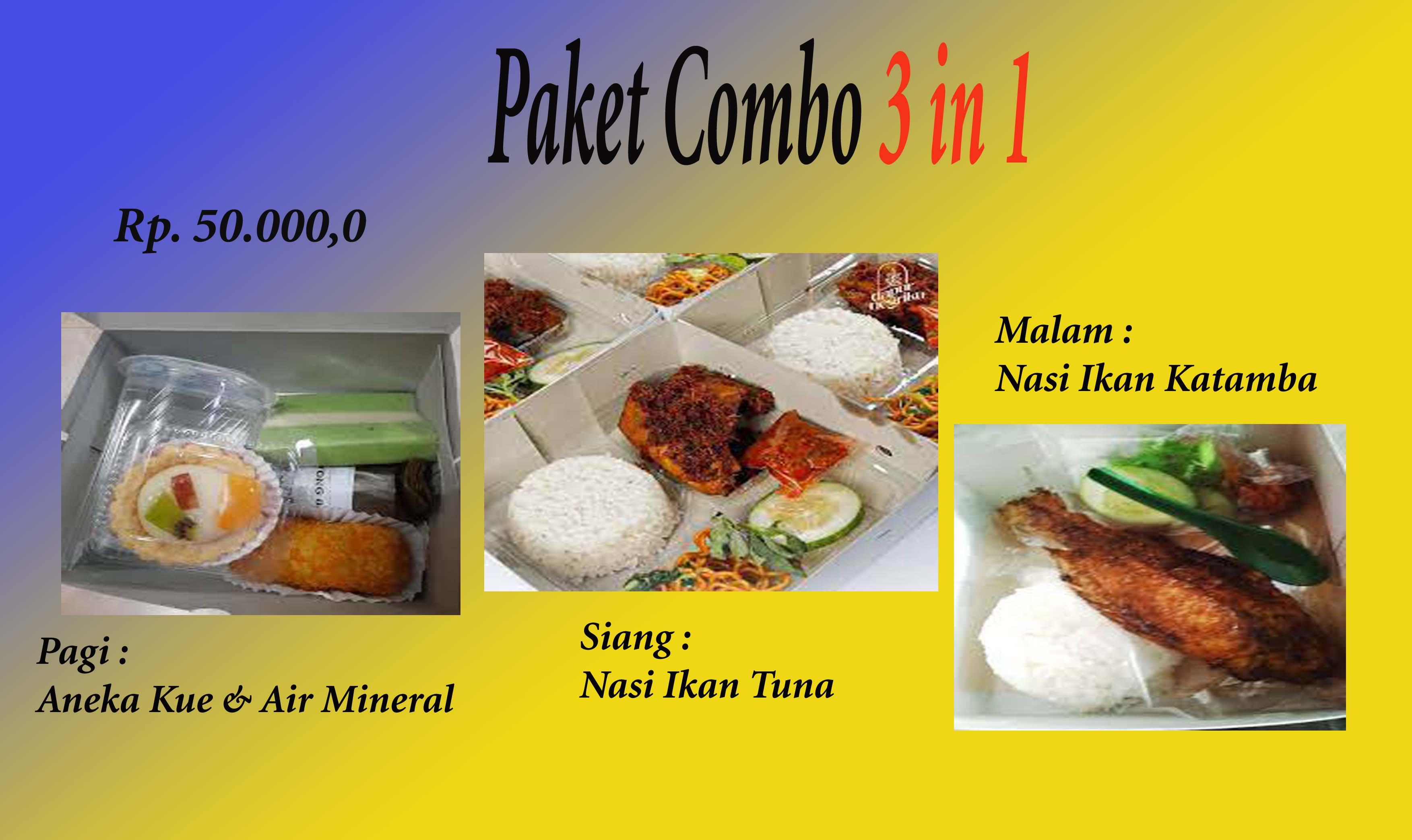 Paket Hemat 3 in 1