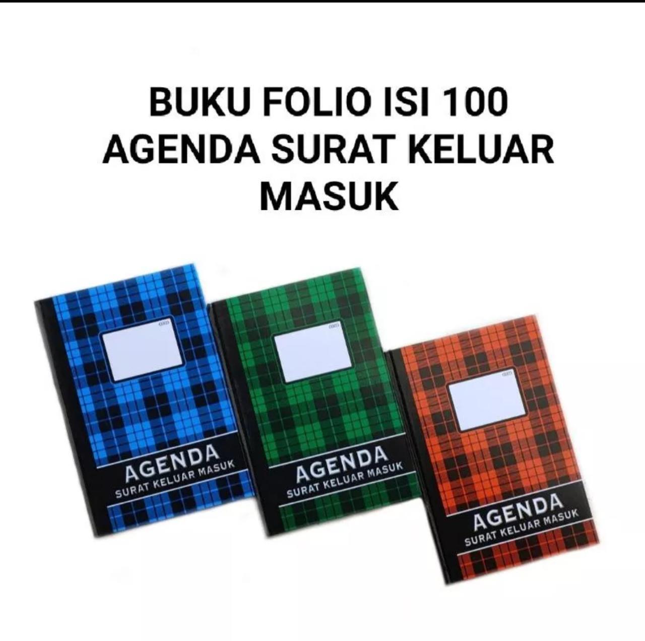 Buku Agenda Surat Keluar Masuk 
